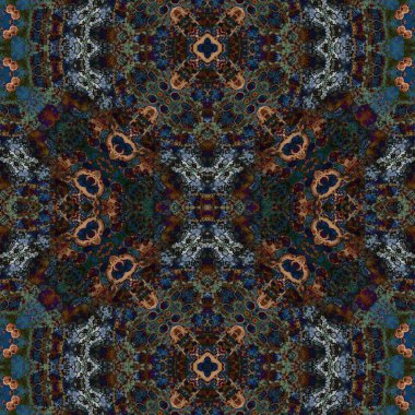 Kusursuz kare desenli. Soyut, dikişsiz doku. Yaratıcı bir geçmiş. kaleydoskop