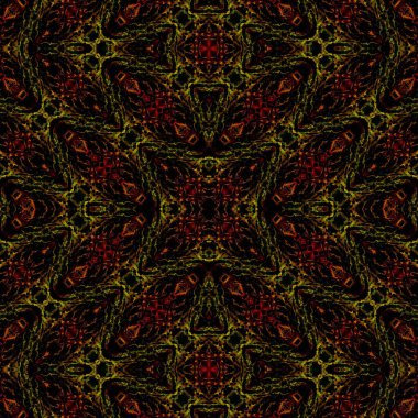 Seamless square pattern. Abstract seamless texture. Creative background. kaleidoscope
