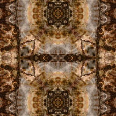 Seamless square pattern. Abstract seamless texture. Creative background. kaleidoscope