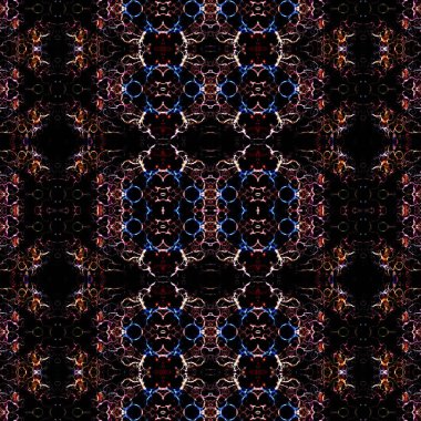 Kusursuz kare desenli. Soyut, dikişsiz doku. Yaratıcı bir geçmiş. kaleydoskop