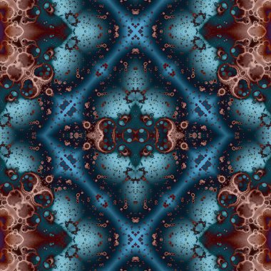 Kusursuz kare desenli. Soyut, dikişsiz doku. Yaratıcı bir geçmiş. kaleydoskop