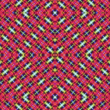 Kusursuz kare desenli. Soyut, dikişsiz doku. Yaratıcı bir geçmiş. kaleydoskop