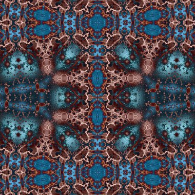 Kusursuz kare desenli. Soyut, dikişsiz doku. Yaratıcı bir geçmiş. kaleydoskop