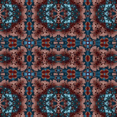 Kusursuz kare desenli. Soyut, dikişsiz doku. Yaratıcı bir geçmiş. kaleydoskop