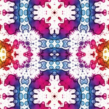 Kusursuz kare desenli. Soyut, dikişsiz doku. Yaratıcı bir geçmiş. kaleydoskop