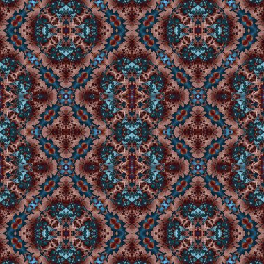 Kusursuz kare desenli. Soyut, dikişsiz doku. Yaratıcı bir geçmiş. kaleydoskop