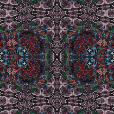 Kusursuz kare desenli. Soyut, dikişsiz doku. Yaratıcı bir geçmiş. kaleydoskop