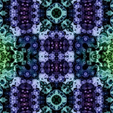 Kusursuz kare desenli. Soyut, dikişsiz doku. Yaratıcı bir geçmiş. kaleydoskop