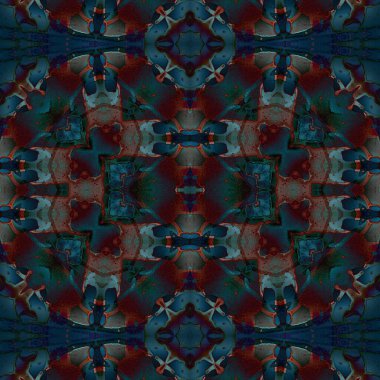 Kusursuz kare desenli. Soyut, dikişsiz doku. Yaratıcı bir geçmiş. kaleydoskop