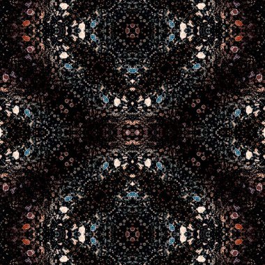 Kusursuz kare desenli. Soyut, dikişsiz doku. Yaratıcı bir geçmiş. kaleydoskop