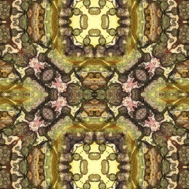 Kusursuz kare desenli. Soyut, dikişsiz doku. Yaratıcı bir geçmiş. kaleydoskop