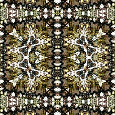 Kusursuz kare desenli. Soyut, dikişsiz doku. Yaratıcı bir geçmiş. kaleydoskop