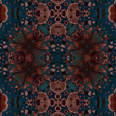 Seamless square pattern. Abstract seamless texture. Creative background. kaleidoscope