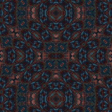 Kusursuz kare desenli. Soyut, dikişsiz doku. Yaratıcı bir geçmiş. kaleydoskop