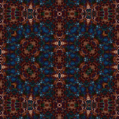 Seamless square pattern. Abstract seamless texture. Creative background. kaleidoscope