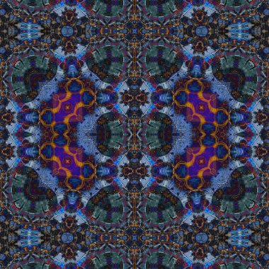 Kusursuz kare desenli. Soyut, dikişsiz doku. Yaratıcı bir geçmiş. kaleydoskop