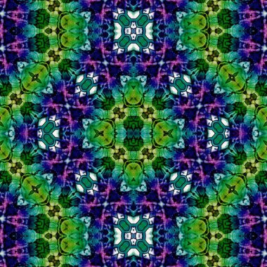 Kusursuz kare desenli. Soyut, dikişsiz doku. Yaratıcı bir geçmiş. kaleydoskop