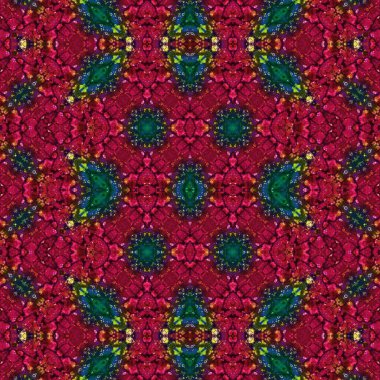 Kusursuz kare desenli. Soyut, dikişsiz doku. Yaratıcı bir geçmiş. kaleydoskop