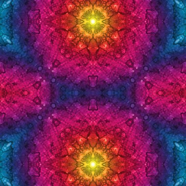 Kusursuz kare desenli. Soyut, dikişsiz doku. Yaratıcı bir geçmiş. kaleydoskop