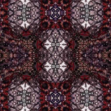 Kusursuz kare desenli. Soyut, dikişsiz doku. Yaratıcı bir geçmiş. kaleydoskop