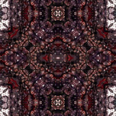 Kusursuz kare desenli. Soyut, dikişsiz doku. Yaratıcı bir geçmiş. kaleydoskop