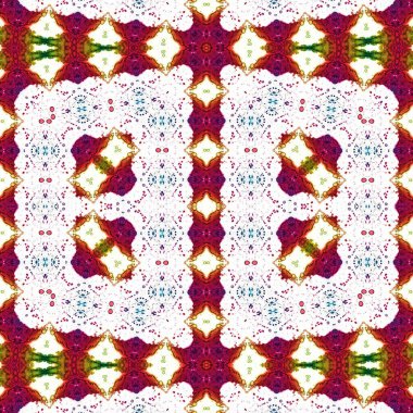 Kusursuz kare desenli. Soyut, dikişsiz doku. Yaratıcı bir geçmiş. kaleydoskop