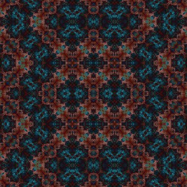 Kusursuz kare desenli. Soyut, dikişsiz doku. Yaratıcı bir geçmiş. kaleydoskop