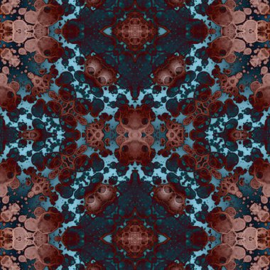 Kusursuz kare desenli. Soyut, dikişsiz doku. Yaratıcı bir geçmiş. kaleydoskop