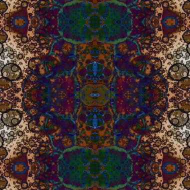 Kusursuz kare desenli. Soyut, dikişsiz doku. Yaratıcı bir geçmiş. kaleydoskop