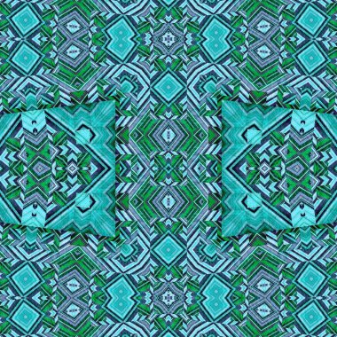 Kusursuz kare desenli. Soyut, dikişsiz doku. Yaratıcı bir geçmiş. kaleydoskop