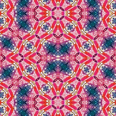 Kusursuz kare desenli. Soyut, dikişsiz doku. Yaratıcı bir geçmiş. kaleydoskop