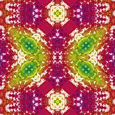 Kusursuz kare desenli. Soyut, dikişsiz doku. Yaratıcı bir geçmiş. kaleydoskop