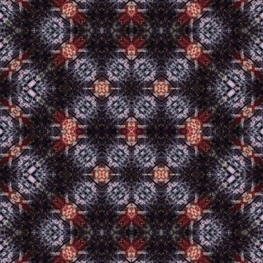 Seamless square pattern. Abstract seamless texture. Creative background. kaleidoscope