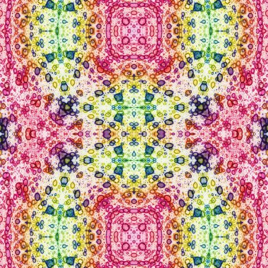 Kusursuz kare desenli. Soyut, dikişsiz doku. Yaratıcı bir geçmiş. kaleydoskop