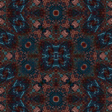 Kusursuz kare desenli. Soyut, dikişsiz doku. Yaratıcı bir geçmiş. kaleydoskop