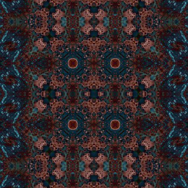 Kusursuz kare desenli. Soyut, dikişsiz doku. Yaratıcı bir geçmiş. kaleydoskop