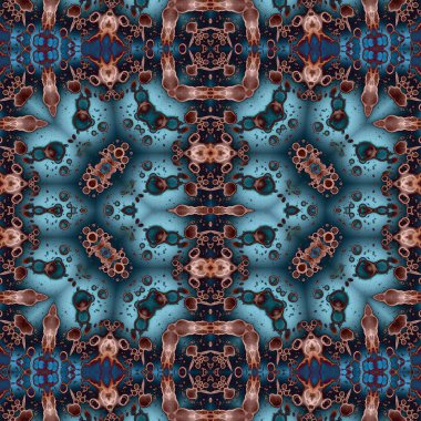 Kusursuz kare desenli. Soyut, dikişsiz doku. Yaratıcı bir geçmiş. kaleydoskop