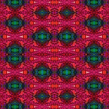 Kusursuz kare desenli. Soyut, dikişsiz doku. Yaratıcı bir geçmiş. kaleydoskop