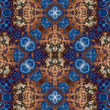 Kusursuz kare desenli. Soyut, dikişsiz doku. Yaratıcı bir geçmiş. kaleydoskop