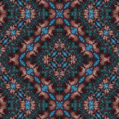 Kusursuz kare desenli. Soyut, dikişsiz doku. Yaratıcı bir geçmiş. kaleydoskop