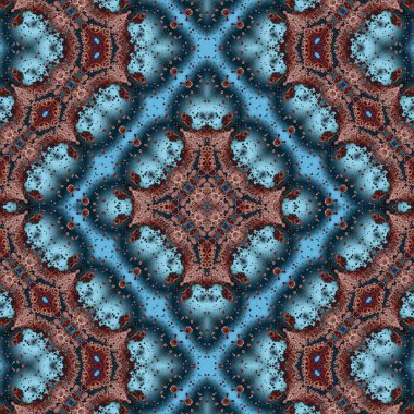 Kusursuz kare desenli. Soyut, dikişsiz doku. Yaratıcı bir geçmiş. kaleydoskop