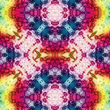 Kusursuz kare desenli. Soyut, dikişsiz doku. Yaratıcı bir geçmiş. kaleydoskop