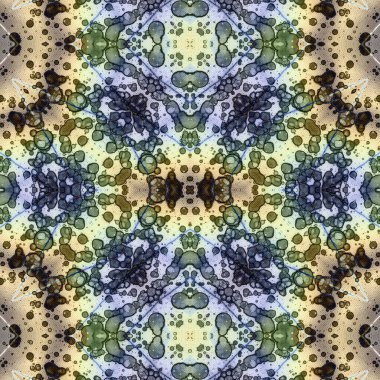 Kusursuz kare desenli. Soyut, dikişsiz doku. Yaratıcı bir geçmiş. kaleydoskop