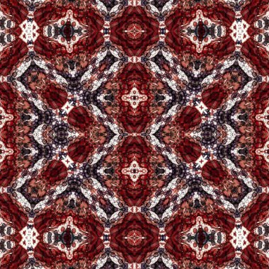 Kusursuz kare desenli. Soyut, dikişsiz doku. Yaratıcı bir geçmiş. kaleydoskop