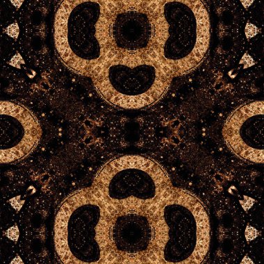 Seamless square pattern. Abstract seamless texture. Creative background. kaleidoscope