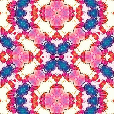 Kusursuz kare desenli. Soyut, dikişsiz doku. Yaratıcı bir geçmiş. kaleydoskop