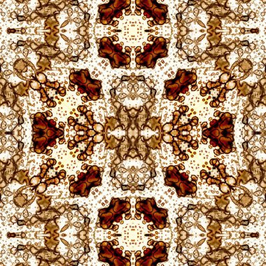 Kusursuz kare desenli. Soyut, dikişsiz doku. Yaratıcı bir geçmiş. kaleydoskop