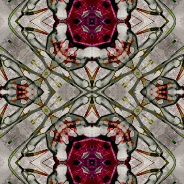 Kusursuz kare desenli. Soyut, dikişsiz doku. Yaratıcı bir geçmiş. kaleydoskop