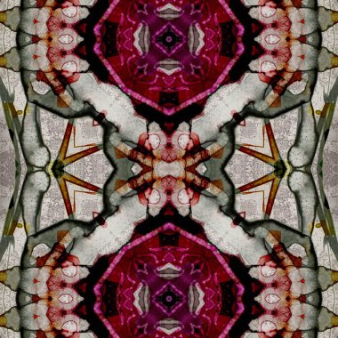 Kusursuz kare desenli. Soyut, dikişsiz doku. Yaratıcı bir geçmiş. kaleydoskop