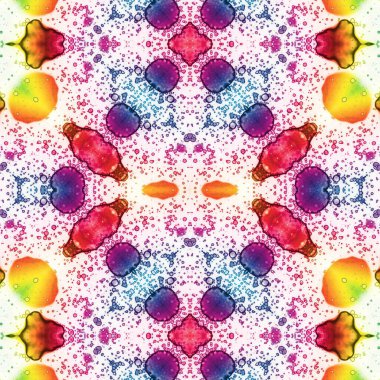 Kusursuz kare desenli. Soyut, dikişsiz doku. Yaratıcı bir geçmiş. kaleydoskop